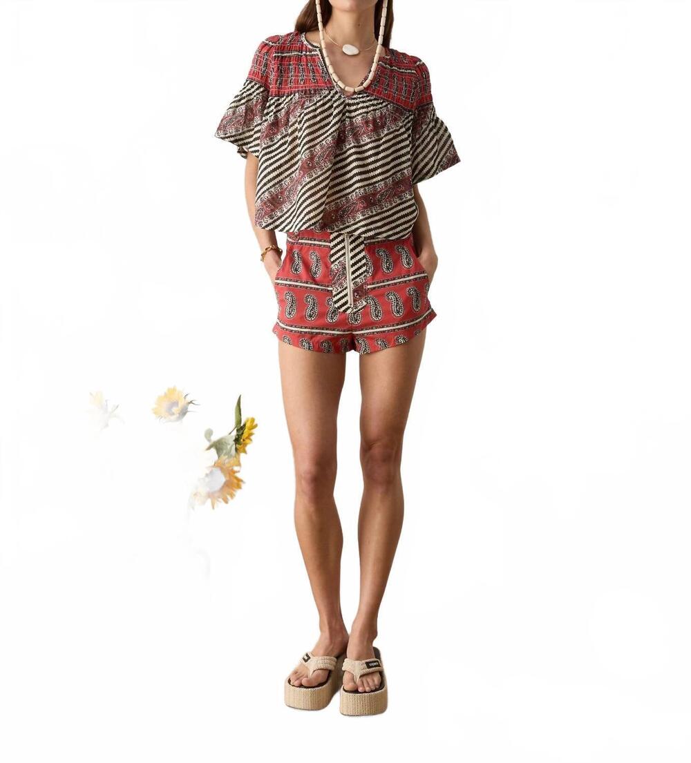 NEW BOTEH marquee fluted blouse in charcoal